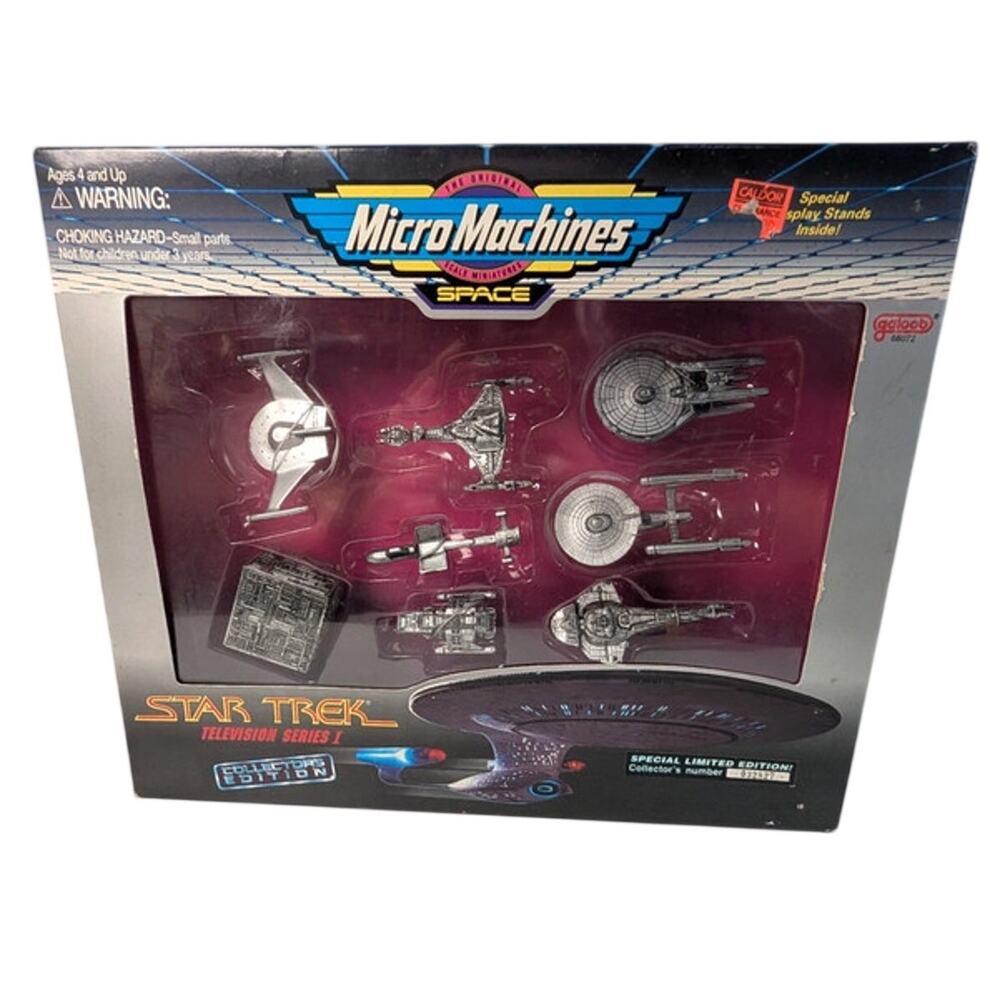 New 1995 Star Trek Micro Machines Series I Collector's Edition Galoob 66072
